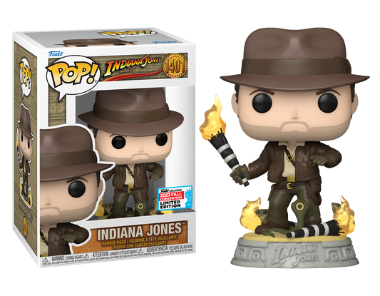 Indiana Jones - Indiana Jones with Snakes NYCC 2023 Fall Convention Exclusive Pop! Vinyl