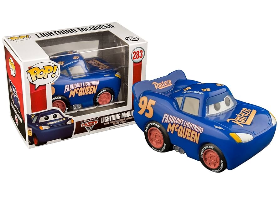 Cars 3 - Lightning McQueen Blue US Exclusive Pop! Vinyl #283