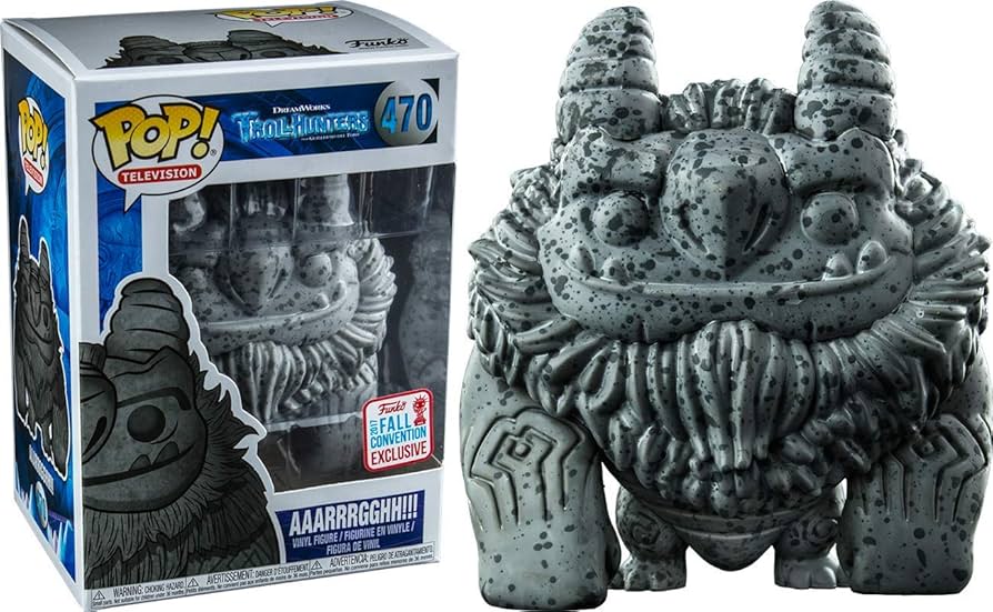 Trollhunters - Stone Aaarrrgghh!!! 2017 NYCC US Exclusive Pop! Vinyl #470