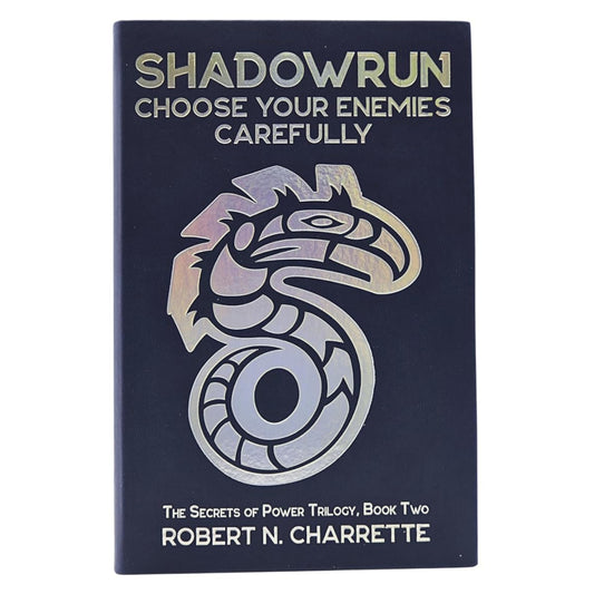 Shadowrun Choose Your Enemies Carefully Collector's Leatherbound Edition
