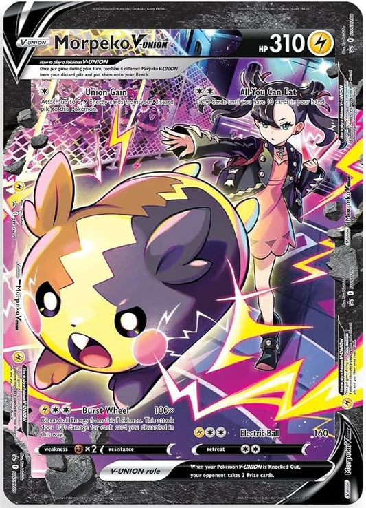 Pokemon - Morpeko V-Union Jumbo Promo - SWSH287-290