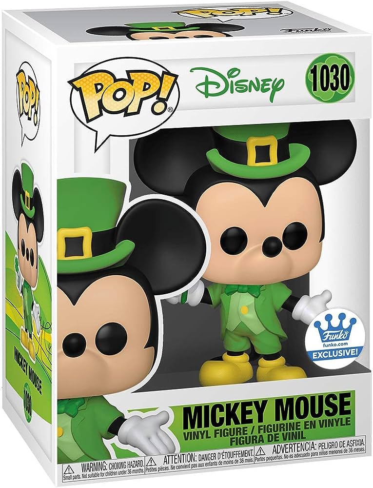 Disney - Mickey Mouse St Patricks Day Pop Vinyl #1030