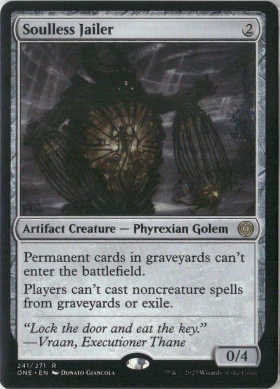 Scan Image | Soulless Jailer - Phyrexia: All Will Be One | [83E96757]