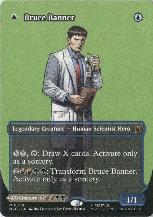 Scan Image | Bruce Banner (Borderless) (0359) - Marvel Super Heroes | [14E86FE3]