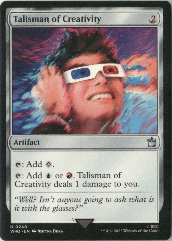 Scan Image | Talisman of Creativity - Universes Beyond: Doctor Who | [08CA5F14]