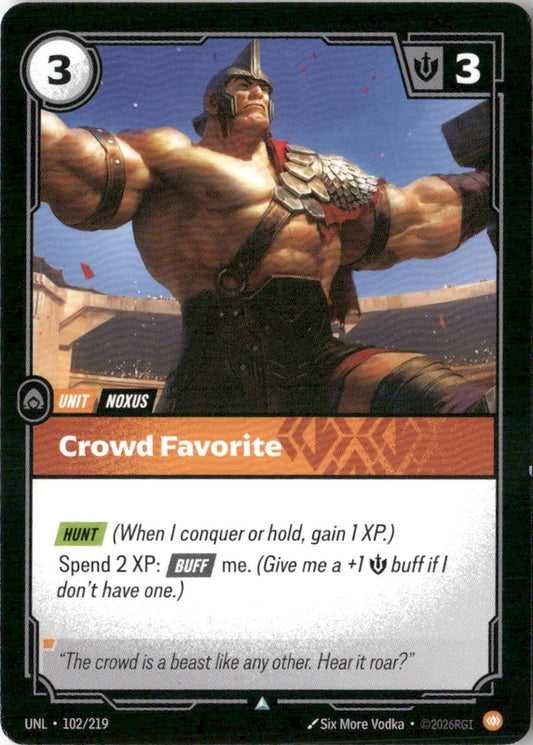 Crowd Favorite - Unleashed