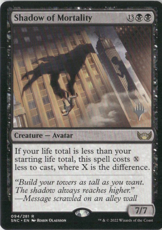 Scan Image | Shadow of Mortality - Promo Pack: Streets of New Capenna | [70AB2D7E]