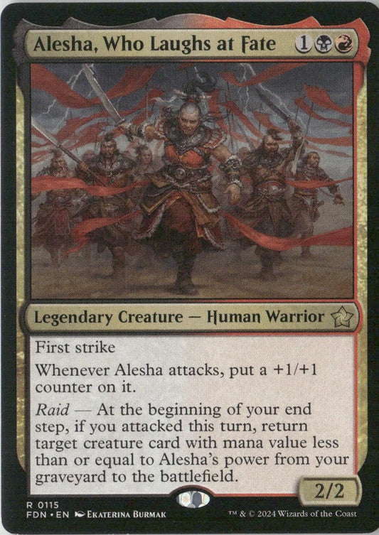 Scan Image | Alesha, Who Laughs at Fate - Foundations | [5B1999E0]