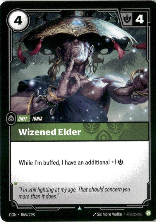 Wizened Elder - Origins