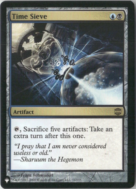 Scan Image | Time Sieve - The List Reprints | [BD722D94]