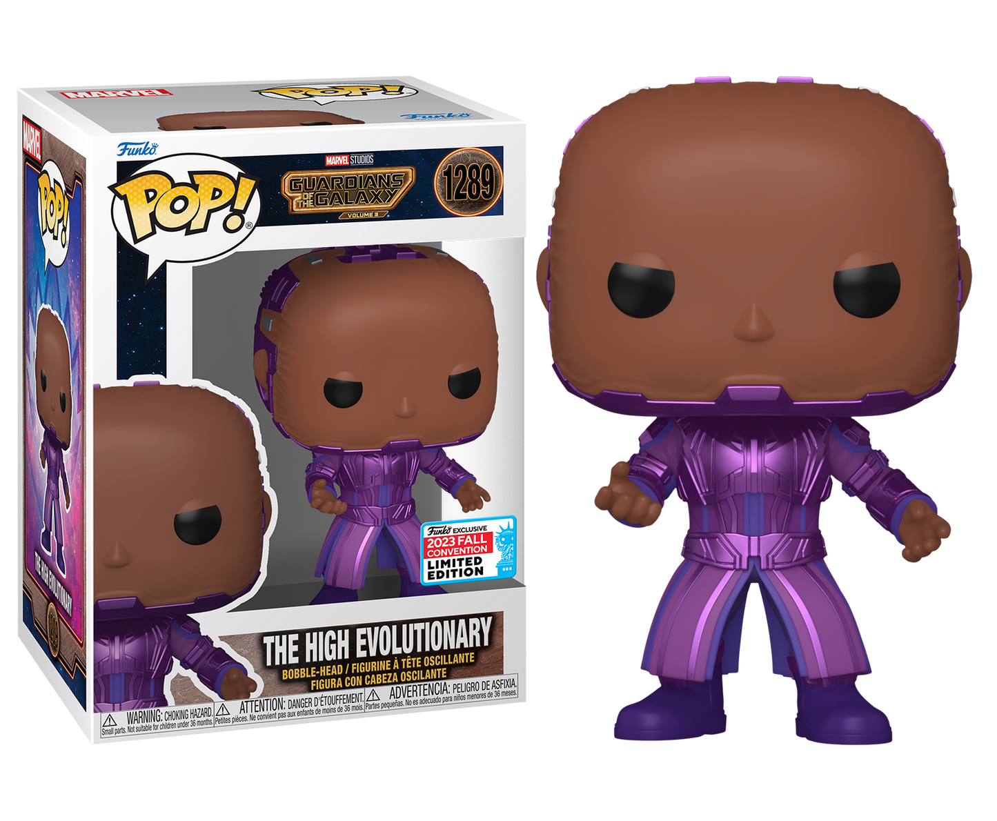 Guardians of the Galaxy Vol 3 - The High Evolutionary NYCC 2023 Fall Convention Exclusive Pop! Vinyl