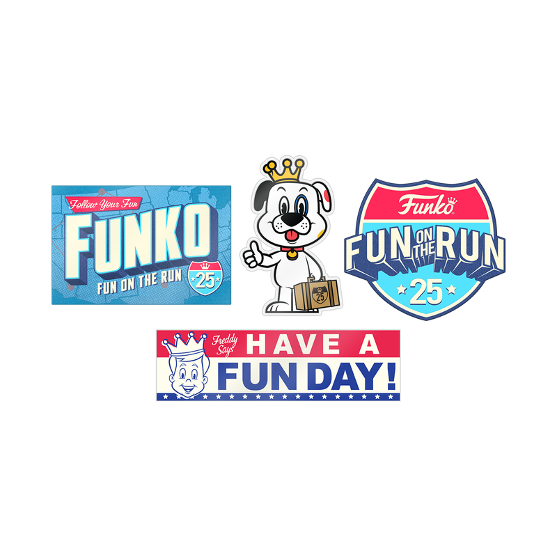 Funko 25th Anniversary Fun On The Run Box