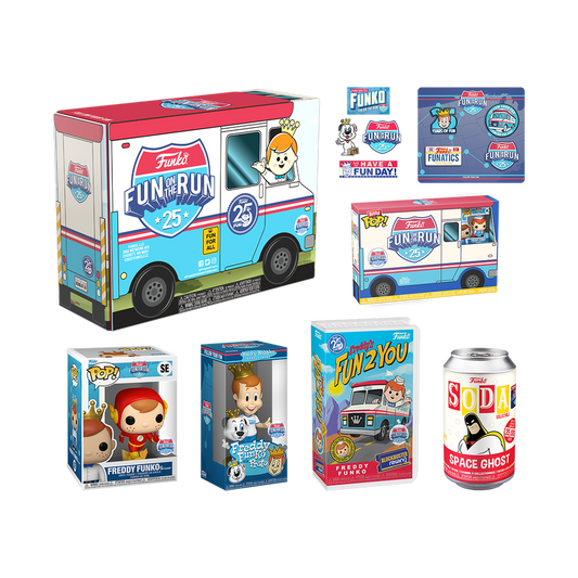 Funko 25th Anniversary Fun On The Run Box