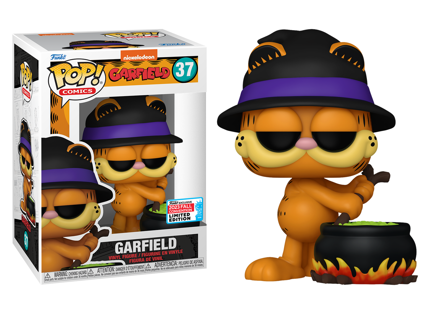 Garfield - Garfield with Cauldron (Comics) NYCC 2023 Fall Convention Exclusive Pop! Vinyl