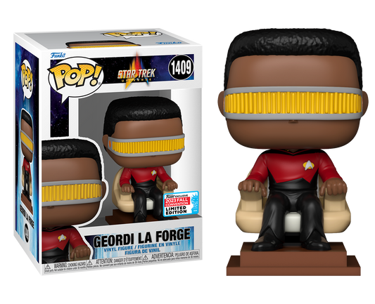 Star Trek: The Next Generation - Geordi La Forge Pop! Vinyl NYCC 2023 US Exclusive