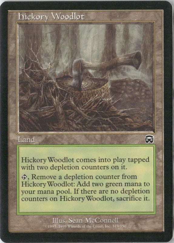 Scan Image | Hickory Woodlot - Mercadian Masques | [D1629327]