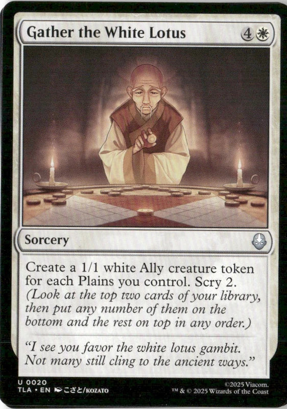 Gather the White Lotus - Avatar: The Last Airbender