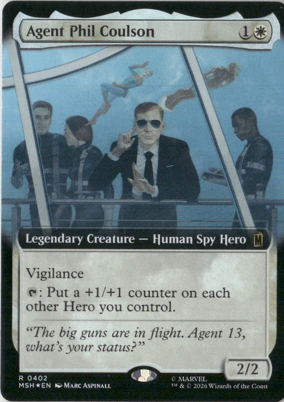 Scan Image | Agent Phil Coulson (Extended Art) - Marvel Super Heroes | [44FEF2F5]