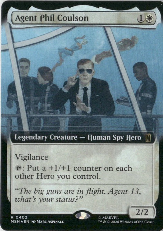 Scan Image | Agent Phil Coulson (Extended Art) - Marvel Super Heroes | [44FEF2F5]