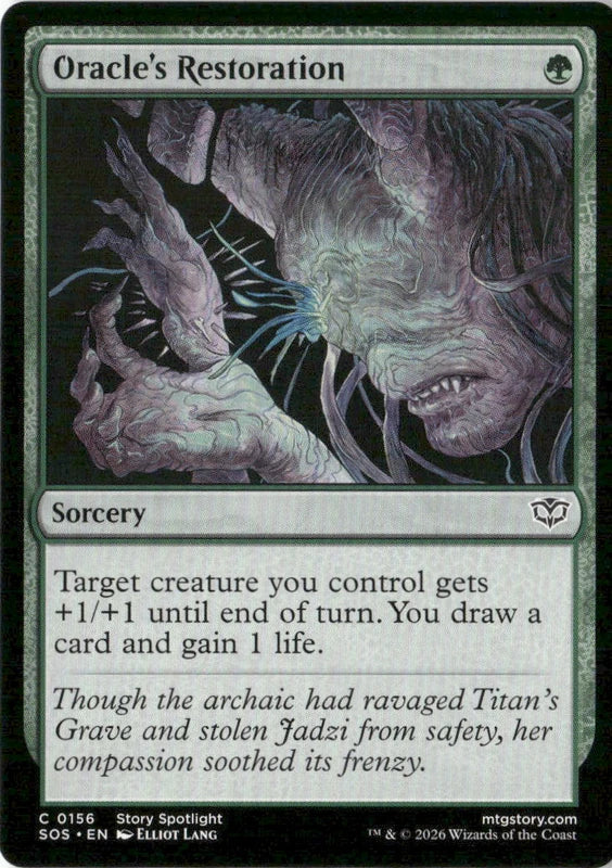 Oracle's Restoration - Secrets of Strixhaven