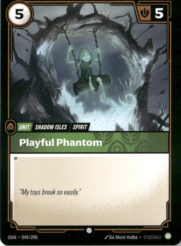 Playful Phantom - Origins