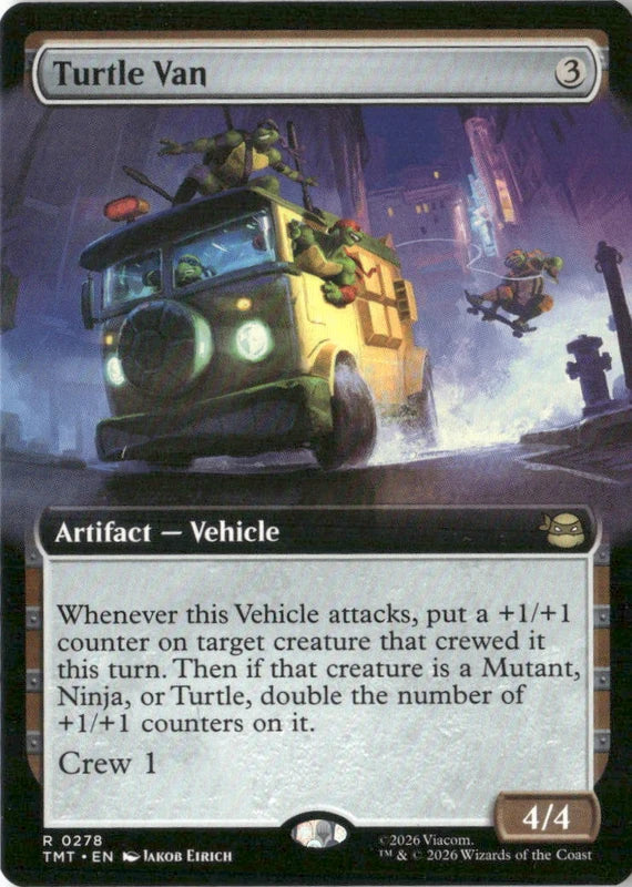 Turtle Van (Extended Art) - Teenage Mutant Ninja Turtles