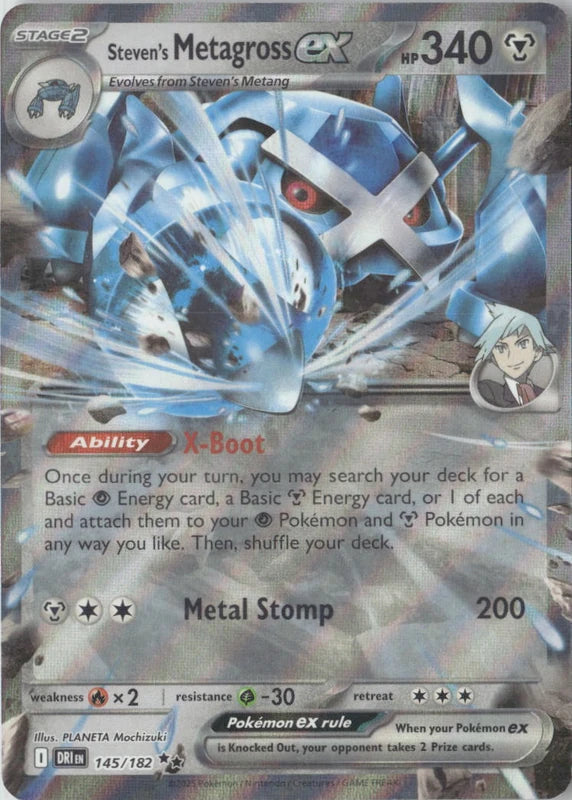 Steven's Metagross ex - SV10: Destined Rivals