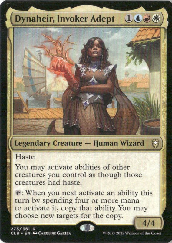 Dynaheir, Invoker Adept - Commander Legends: Battle for Baldur's Gate