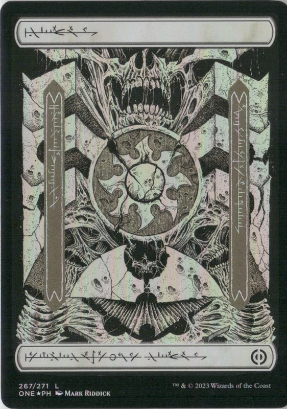 Scan Image | Plains (267) - Full Art - Phyrexia: All Will Be One | [699645FE]