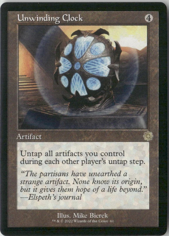 Scan Image | Unwinding Clock - The Brothers' War: Retro Frame Artifacts | [40BD1D3F]