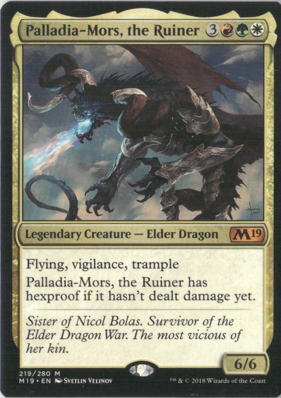 Palladia-Mors, the Ruiner - Core Set 2019