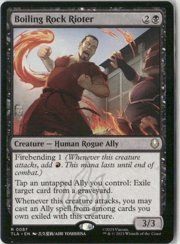 Boiling Rock Rioter - Avatar: The Last Airbender