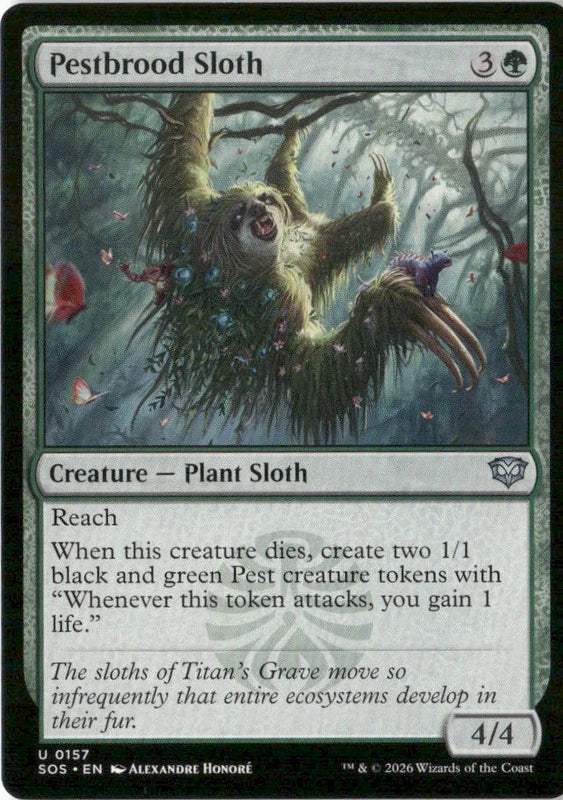 Pestbrood Sloth - Secrets of Strixhaven