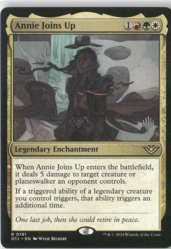 Scan Image | Annie Joins Up - Promo Pack: Outlaws of Thunder Junction | [42C479F9]