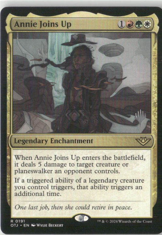 Scan Image | Annie Joins Up - Promo Pack: Outlaws of Thunder Junction | [42C479F9]