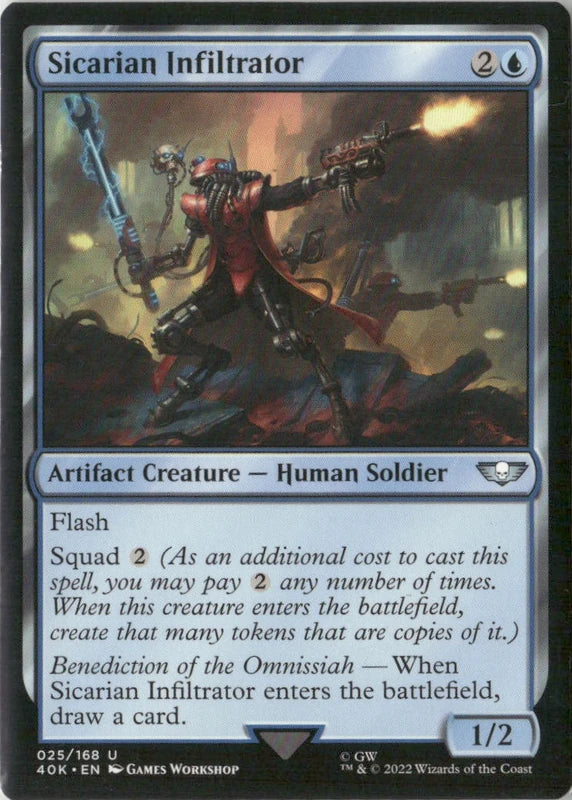 Scan Image | Sicarian Infiltrator - Universes Beyond: Warhammer 40,000 | [A908A89D]