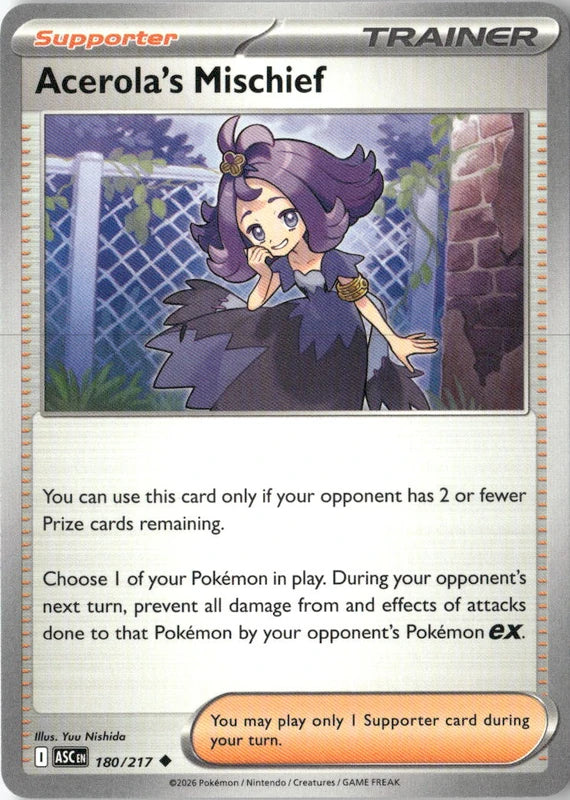 Acerola's Mischief - ME: Ascended Heroes