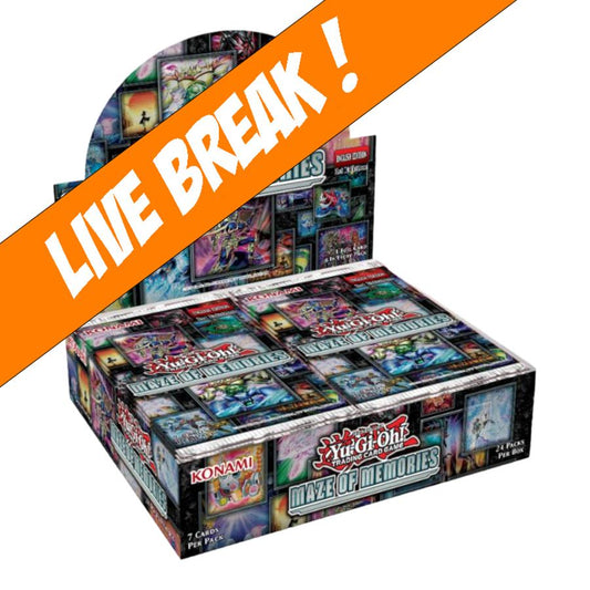 [ Live Break ] Yu-Gi-Oh! - Maze of Memories Booster (Display of 24)