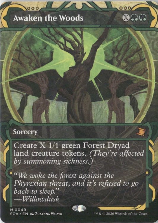 Scan Image | Awaken the Woods - Secrets of Strixhaven: Mystical Archive | [FFAFB74B]