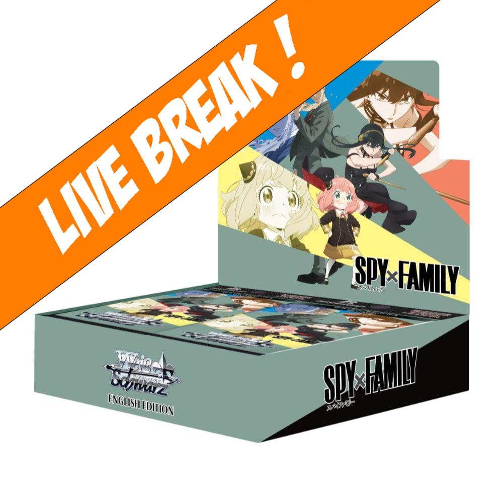 [ Live Break ] [Weiss Schwarz] SPY x FAMILY English Booster Box