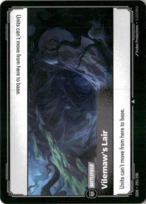 Vilemaw's Lair - Origins
