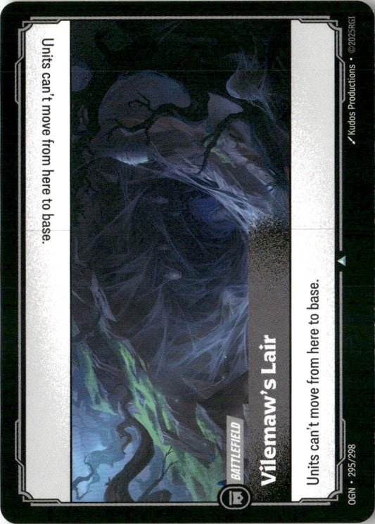 Vilemaw's Lair - Origins