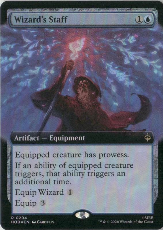 Scan Image | Wizard's Staff (Extended Art) - The Hobbit | [4B9B8711]