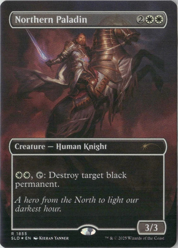 Scan Image | Northern Paladin (Rainbow Foil) - Secret Lair Drop Series | [B8E6D173]