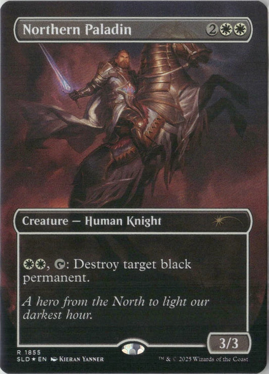 Scan Image | Northern Paladin (Rainbow Foil) - Secret Lair Drop Series | [B8E6D173]
