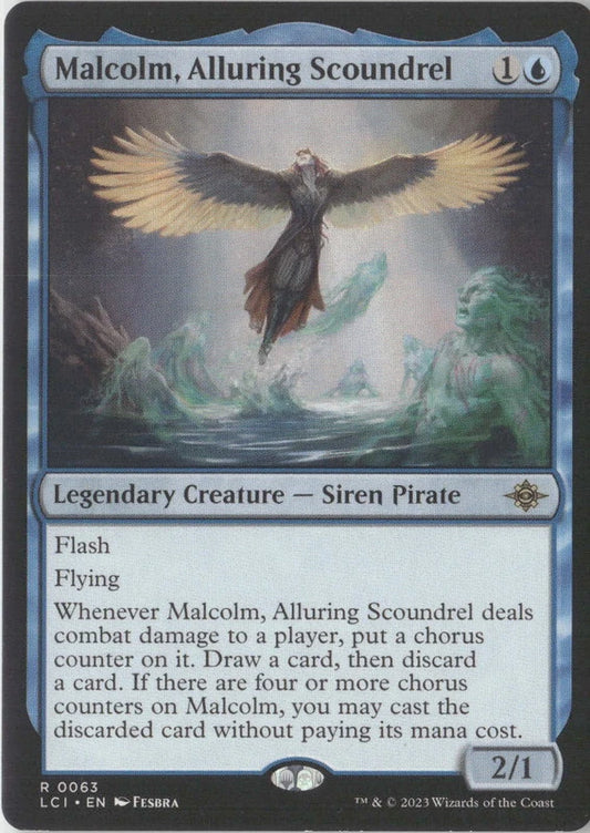 Scan Image | Malcolm, Alluring Scoundrel - The Lost Caverns of Ixalan | [2774903C]