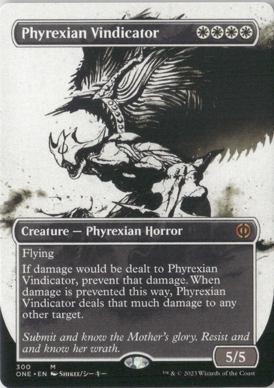 Scan Image | Phyrexian Vindicator (Showcase) - Phyrexia: All Will Be One | [FD75E21A]