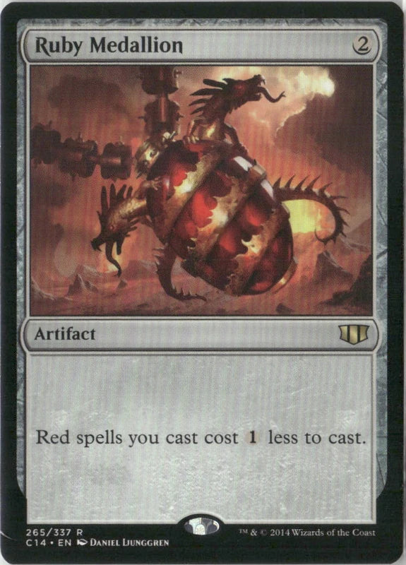 Scan Image | Ruby Medallion - Commander 2014 | [D0B6A0FA]