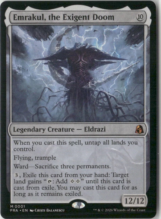 Scan Image | Emrakul, the Exigent Doom - Reality Fracture | [B70D2F19]