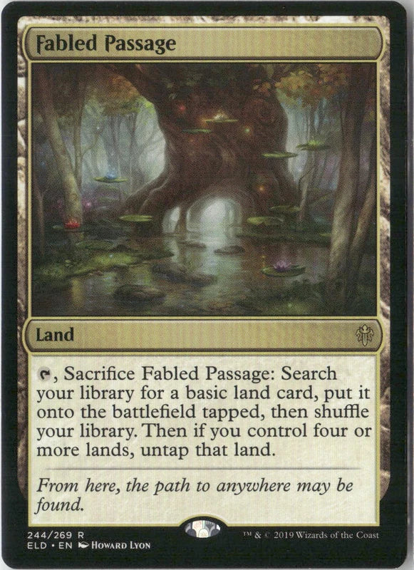 Scan Image | Fabled Passage - Throne of Eldraine | [7AB5A842]